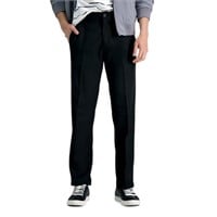 Haggar Men's Cool 18 Pro Straight Fit Flat Front