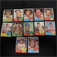 1963 Topps Baseball Cards, Wally Post