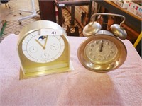 Vintage Sunbeam Lunar Phase & Wedgefield Clocks