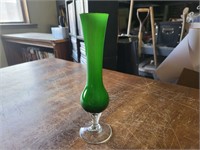 Green vase