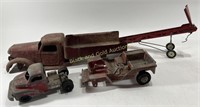 Vintage Cast Iron Trucks & Equipment HUBLEY, ERTL
