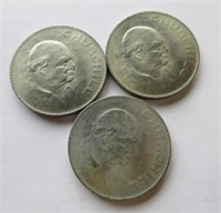 Three Churchill Dollars