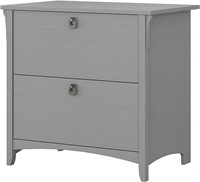 2 Drawer Lateral File Cabinet Gray 20x32x30"