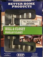 BHP Hall & Closet Passage Lever in Nickel x 6pcs