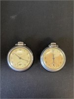 2 Westclox Scotty Pocket Watches.