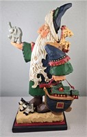 David Frykman Santa holding Noah’s Ark Figurine