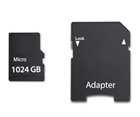 (New) (1 pack) 1024GB Micro SD Memory Card