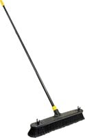 Quickie Bulldozer Smooth Surface Push Broom 24 inc