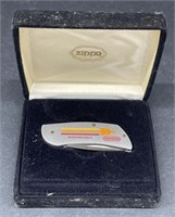 (L) Zippo Conoco Aviation Fuels Knife