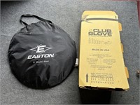 EASTON 5 FOOT MULTI-NET & THE ORIGINAL CLUB GLOVE