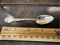 R. Wallace & Sons Stering Silver Ornate Spoon