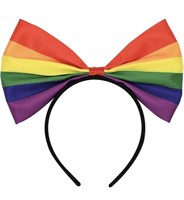 Rainbow Headband BowknoHead Bopper for girls