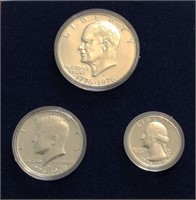 1976 3-Coin Bicentennial Proof Set