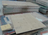 Over 30pcs Plywood - 8ft x 4ft x 3/4"