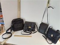 Black/Navy Shoulder Bags, Crossbody Bags 4