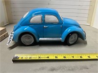 Baby blue VW Beetle cookie jar