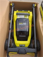 RYOBI 40v 20 " Brushless Push Lawn Mower