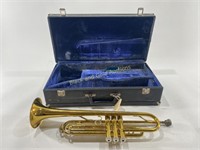Brass Trumpet & Case