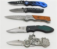 5 Folding Pocket Knives