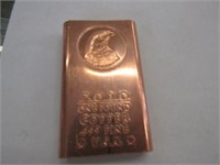 2010 Eagle 999% Pure Copper 1 lb