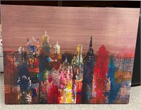Decorator Canvas - Cityscape (40" x 30")