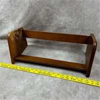 Wooden Tabletop Book Rack