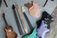 Electric Guitar Necks, Bodies  & Templates