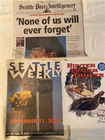 9/11 papers and older mags