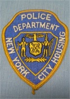 Early NY City Housing police patch