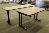 (2) Tables, Approx 6ftx22"x3" & 4ftx30"x29"