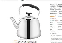 Yarlung 2 Liters Stainless Steel Teakettle with St