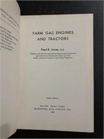 1952 FARM GAS ENGINES AND TRACTORS BY FRED R. JONE