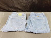 2 Pair Of Jeans 38 x 29