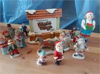 Box of Christmas Village people