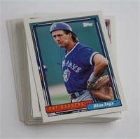 1992 BLUE JAYS TOPPS CARD SET