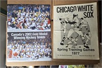 Lot Of VIntage Sports Ephemera