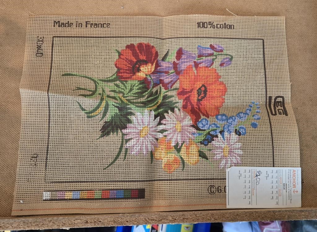 French Embroidery cross stitch Needlework