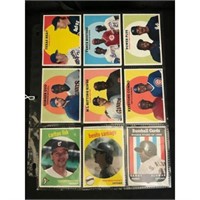 (17)1989 Baseball Card Magazine Hand Cut Cards