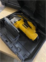 Dewalt jig saw and case for parts only