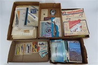 Collection of Airline and Railroad Paperware & Mis