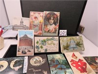 Vintage Valentine = Lovely Postal Cards