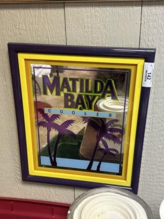 Maltilda Bay Cooler Advertising Mirror