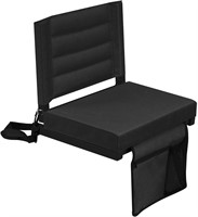 Stadium Seat for Bleachers with Back Support