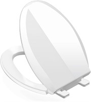 18.5 Soft Close Toilet Seat  V-Shaped  White