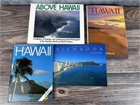 Group of Hawaii Travel Books