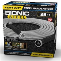 WF6677  Bionic Steel Garden Hose 25 Ft