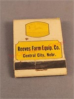 REEVES FARM EQUIPMENT Matchbook Central City