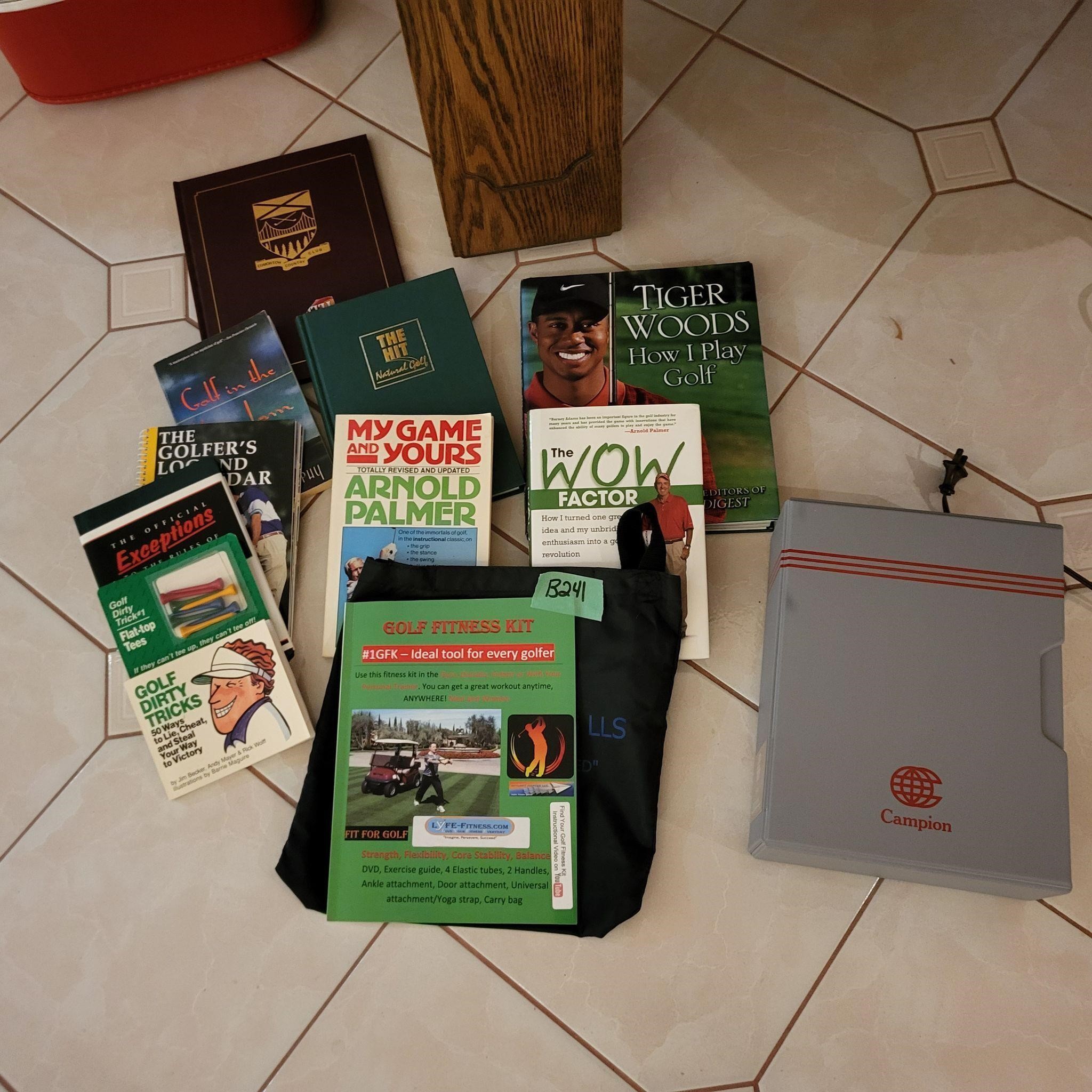 B241 Golf related books