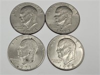 4 Ike Dollar  Coins
