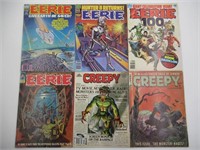 Creepy/Eerie Magazine Vintage Horror Lot